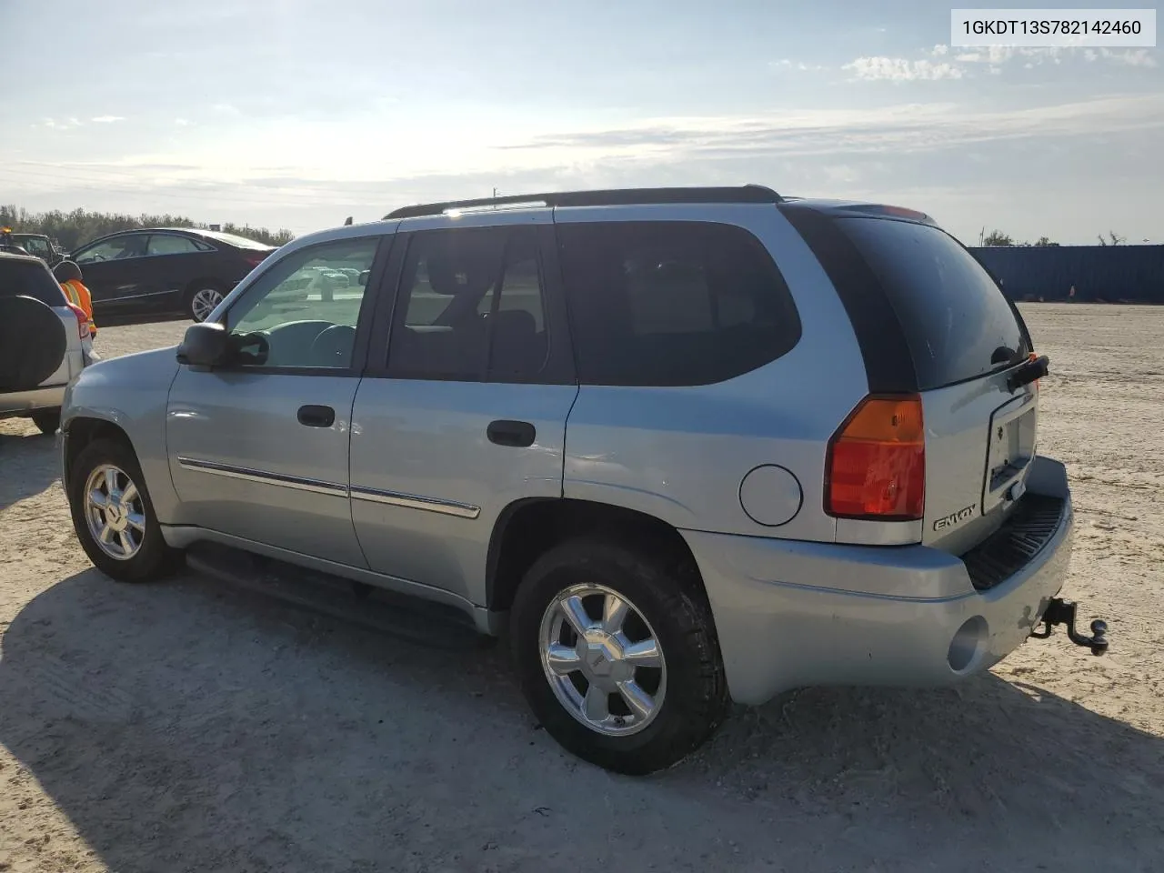 2008 GMC Envoy VIN: 1GKDT13S782142460 Lot: 75233854