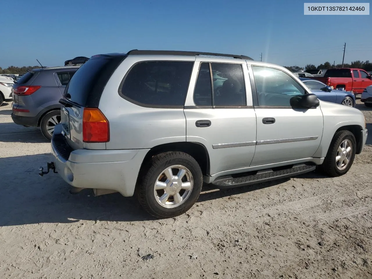 2008 GMC Envoy VIN: 1GKDT13S782142460 Lot: 75233854