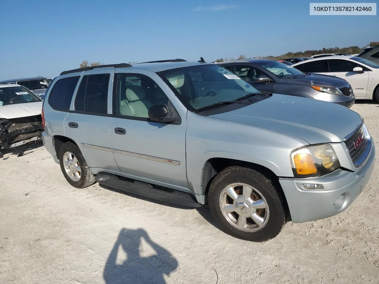 2008 GMC Envoy VIN: 1GKDT13S782142460 Lot: 75233854