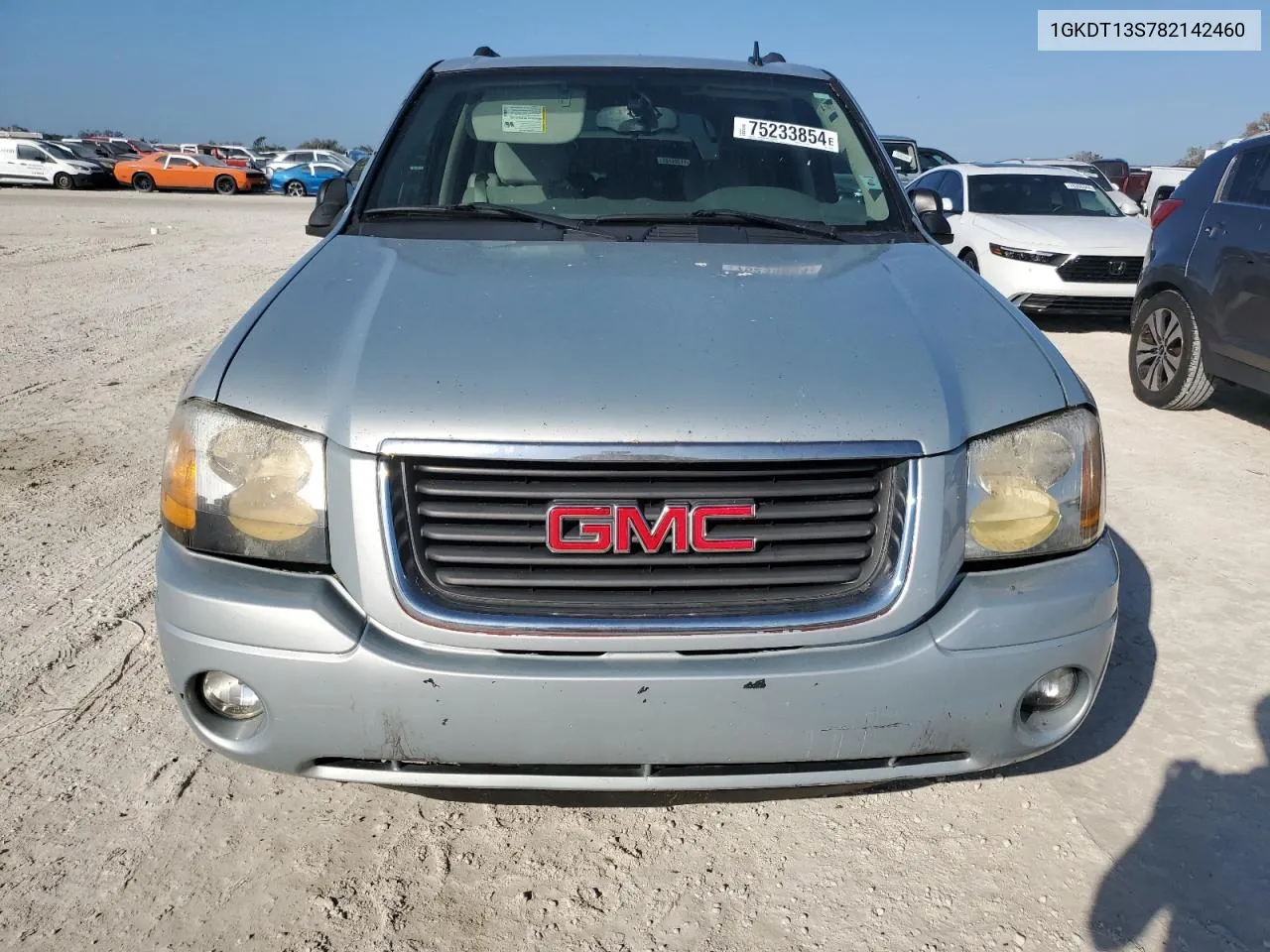 2008 GMC Envoy VIN: 1GKDT13S782142460 Lot: 75233854