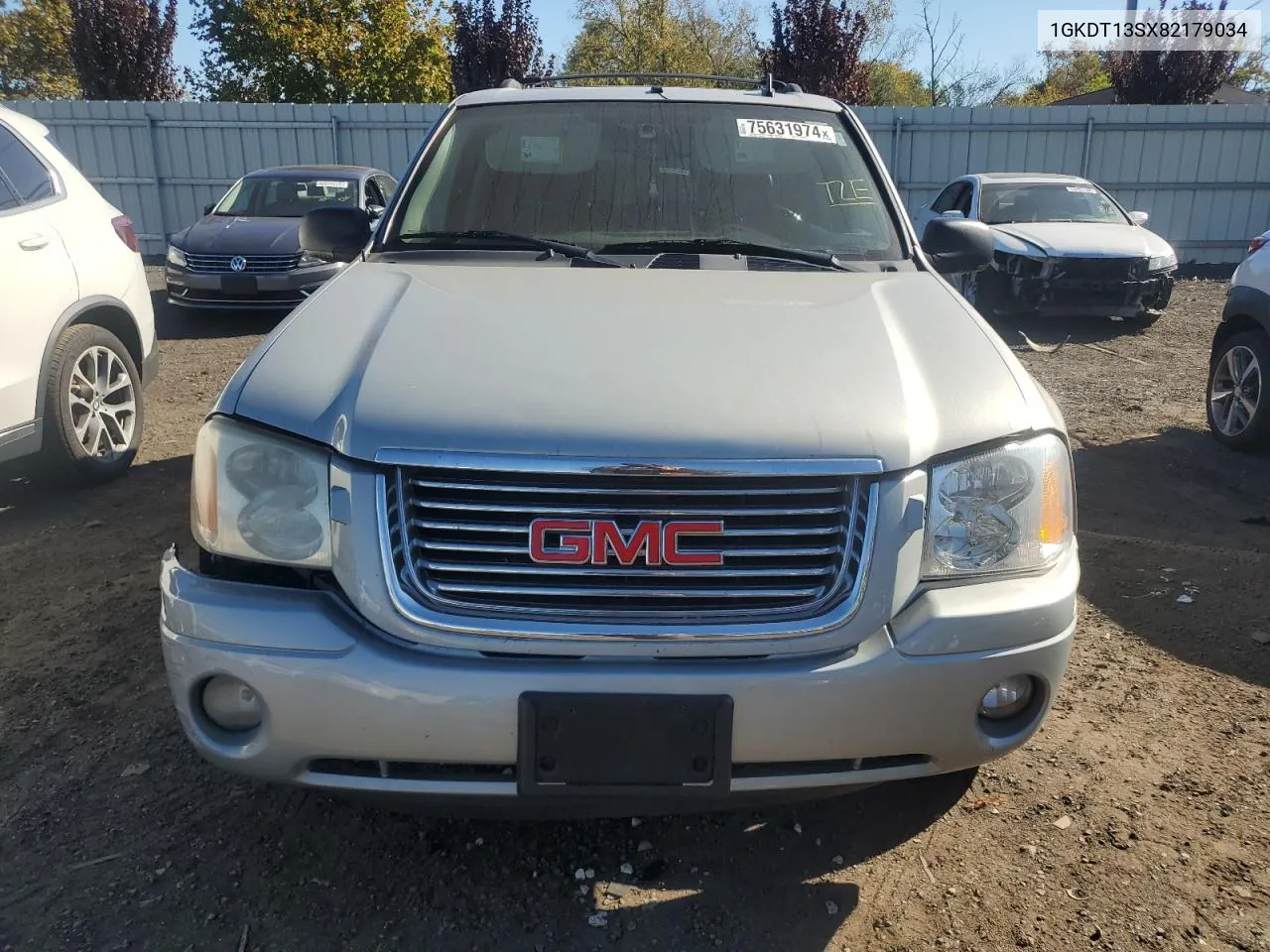 2008 GMC Envoy VIN: 1GKDT13SX82179034 Lot: 75631974