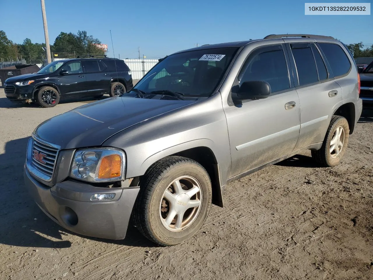 2008 GMC Envoy VIN: 1GKDT13S282209532 Lot: 75722574