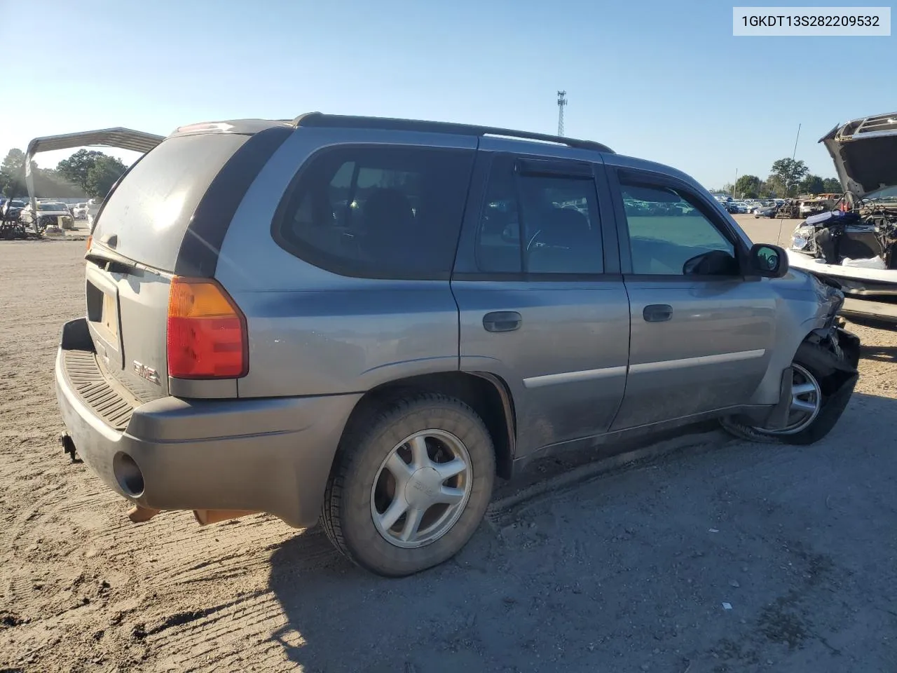 2008 GMC Envoy VIN: 1GKDT13S282209532 Lot: 75722574