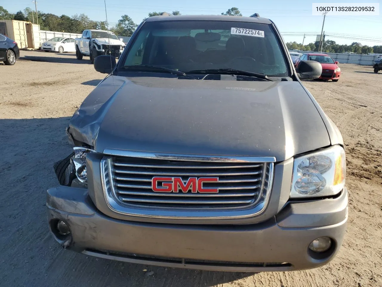 2008 GMC Envoy VIN: 1GKDT13S282209532 Lot: 75722574