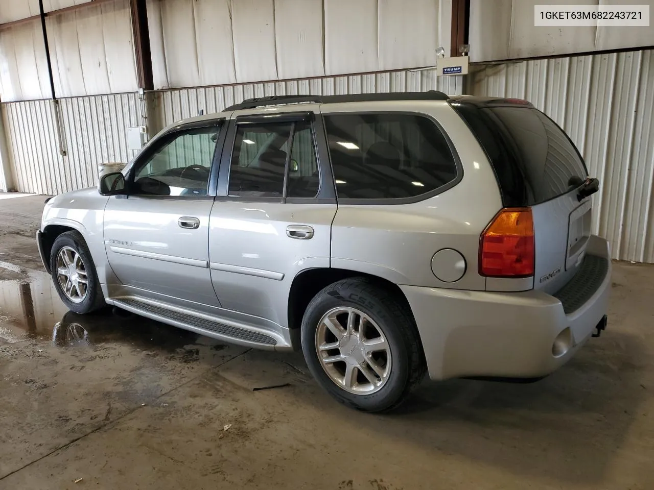 2008 GMC Envoy Denali VIN: 1GKET63M682243721 Lot: 75963404