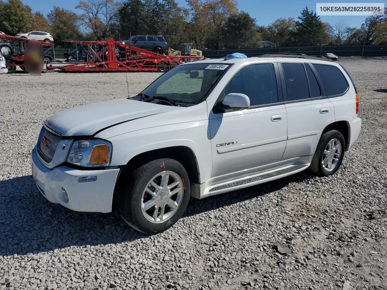 2008 GMC Envoy Denali VIN: 1GKES63M282258395 Lot: 76067304