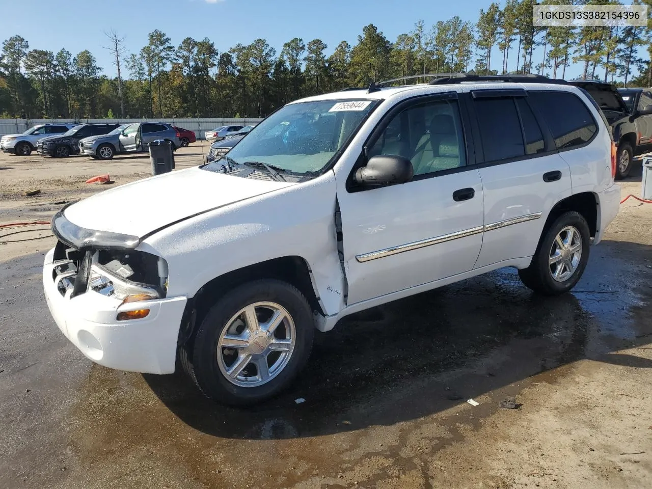 2008 GMC Envoy VIN: 1GKDS13S382154396 Lot: 77559644