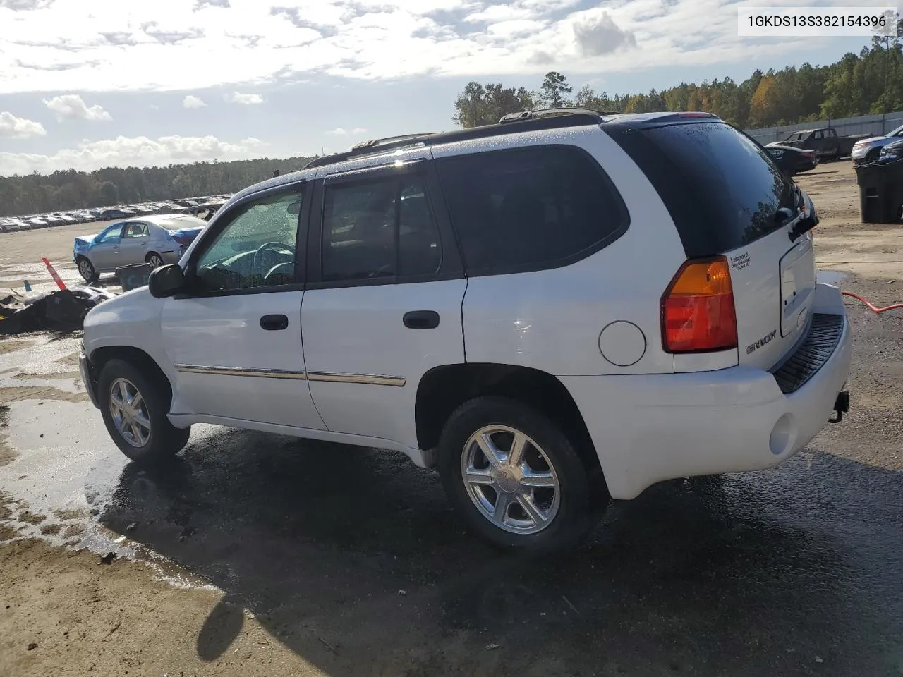 2008 GMC Envoy VIN: 1GKDS13S382154396 Lot: 77559644