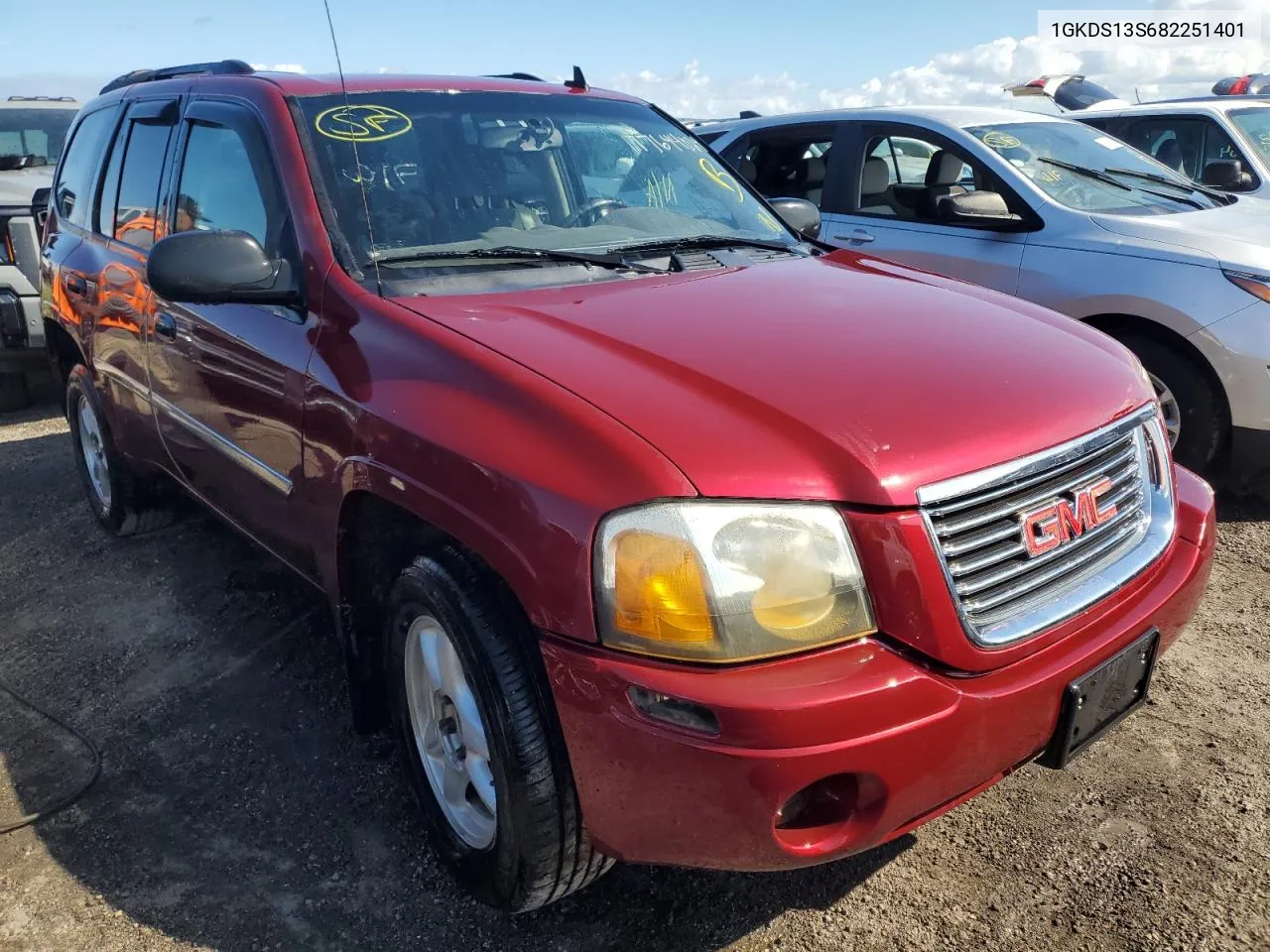 2008 GMC Envoy VIN: 1GKDS13S682251401 Lot: 77644024