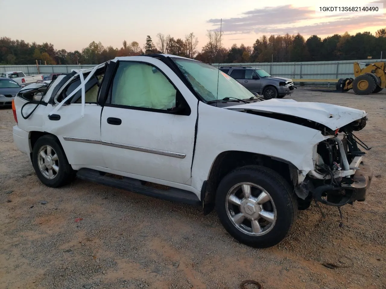 2008 GMC Envoy VIN: 1GKDT13S682140490 Lot: 77763134