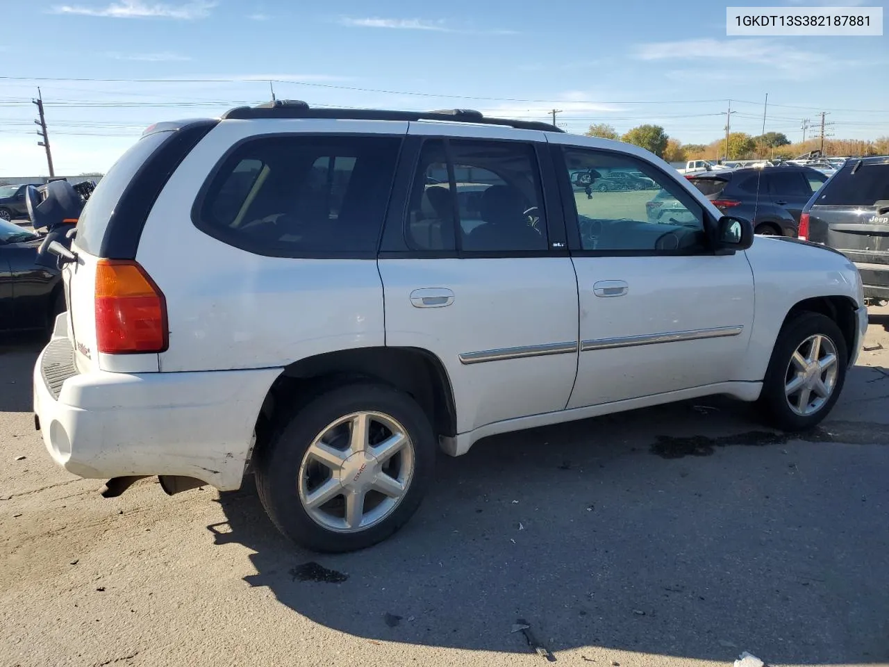 2008 GMC Envoy VIN: 1GKDT13S382187881 Lot: 78550004