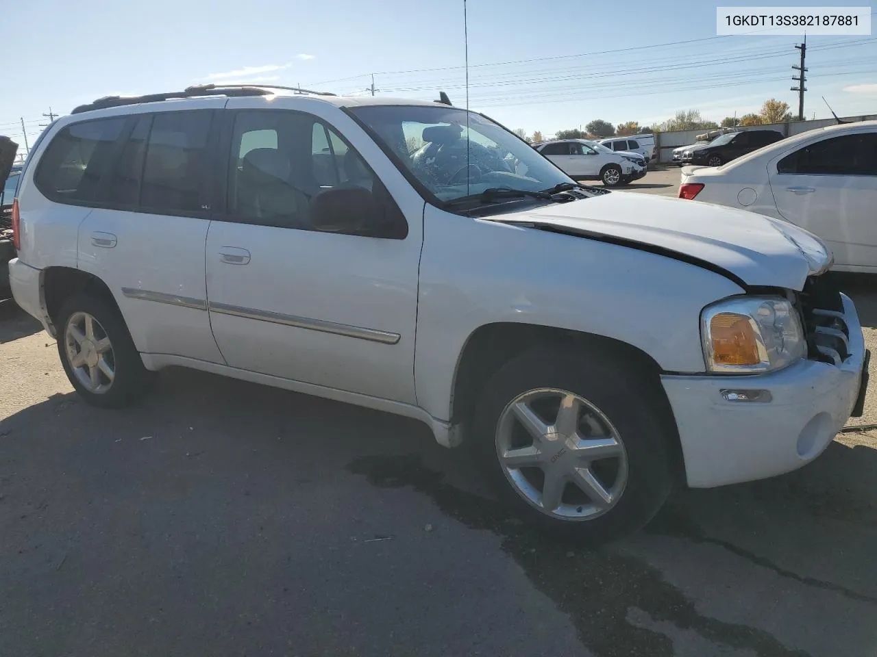 2008 GMC Envoy VIN: 1GKDT13S382187881 Lot: 78550004