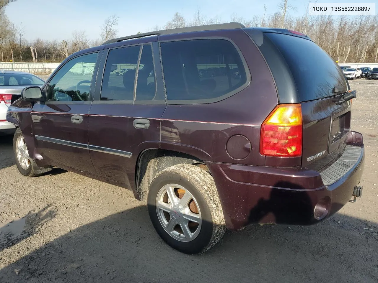 2008 GMC Envoy VIN: 1GKDT13S582228897 Lot: 78670164