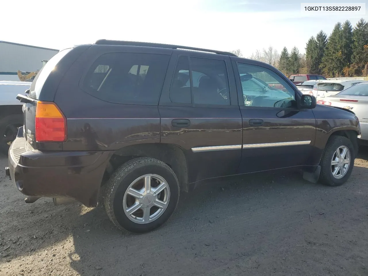 2008 GMC Envoy VIN: 1GKDT13S582228897 Lot: 78670164