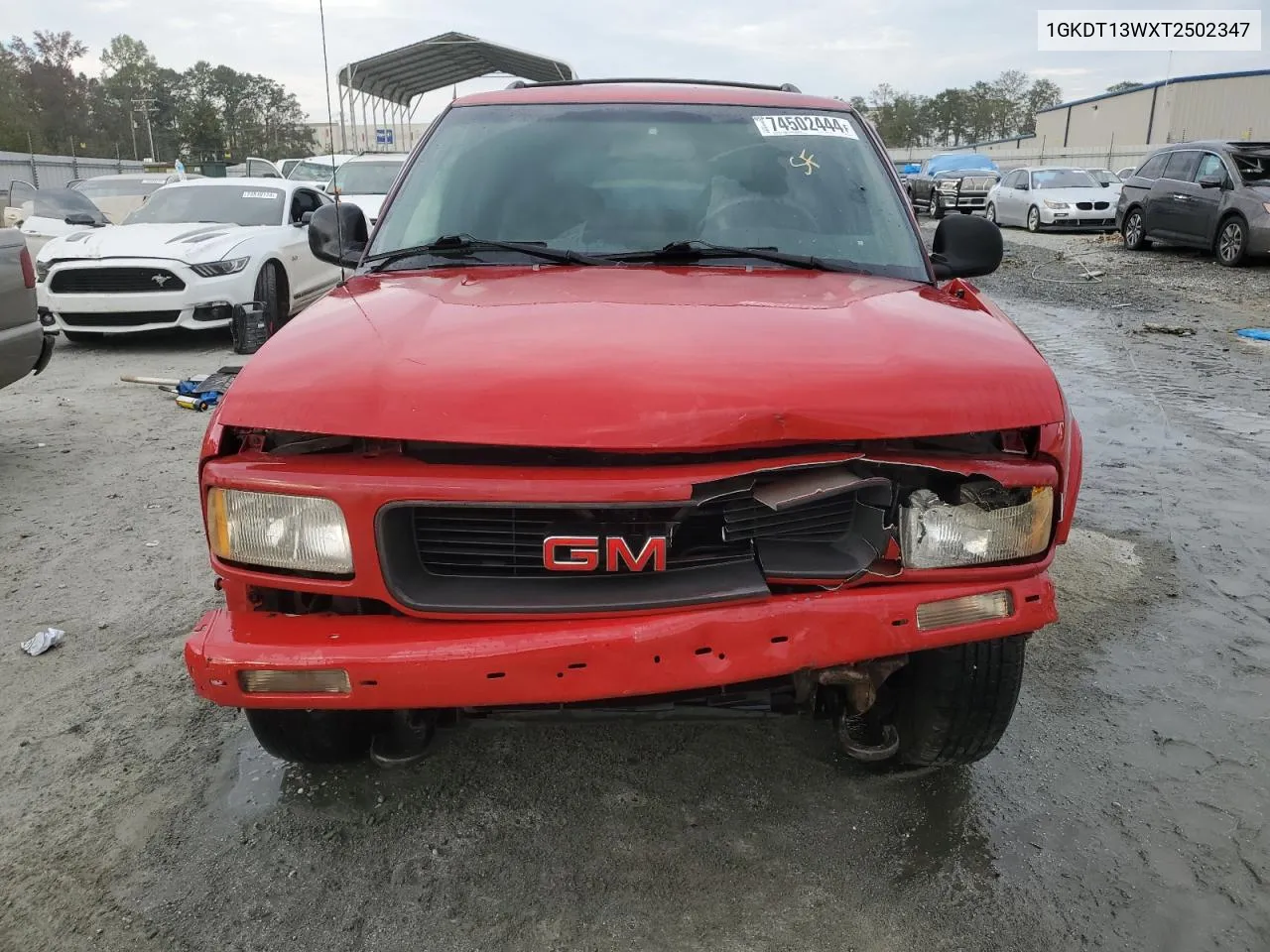 1996 GMC Jimmy VIN: 1GKDT13WXT2502347 Lot: 74502444