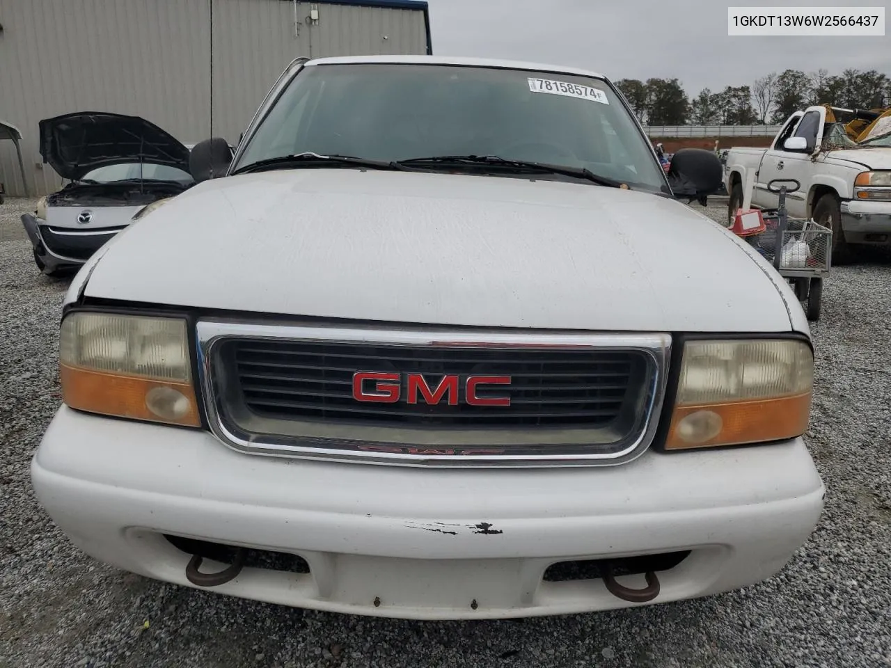 1998 GMC Jimmy VIN: 1GKDT13W6W2566437 Lot: 78158574