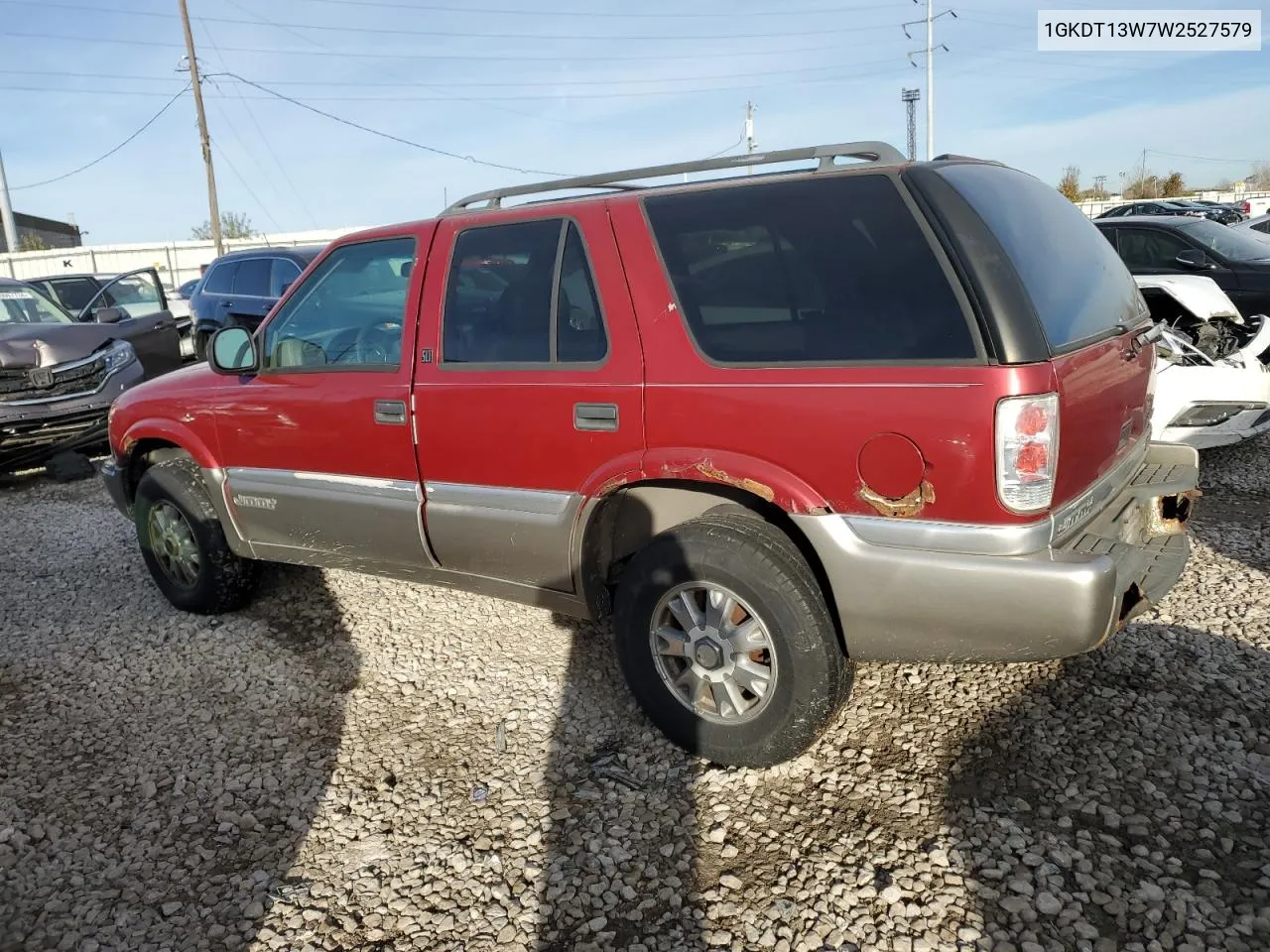 1998 GMC Jimmy VIN: 1GKDT13W7W2527579 Lot: 80160534