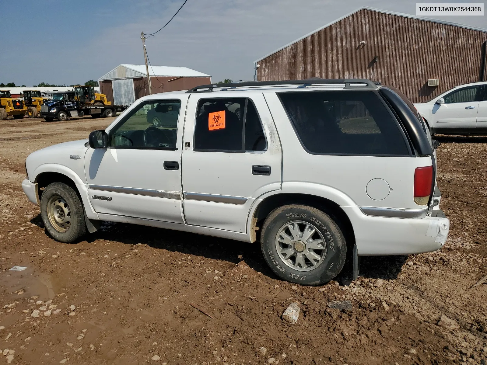 1999 GMC Jimmy VIN: 1GKDT13W0X2544368 Lot: 65728594