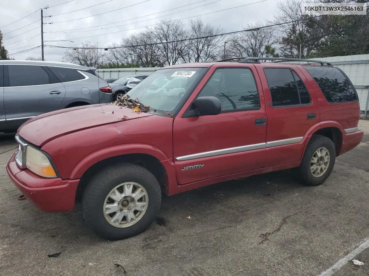 1999 GMC Jimmy VIN: 1GKDT13W3X2546163 Lot: 79842734