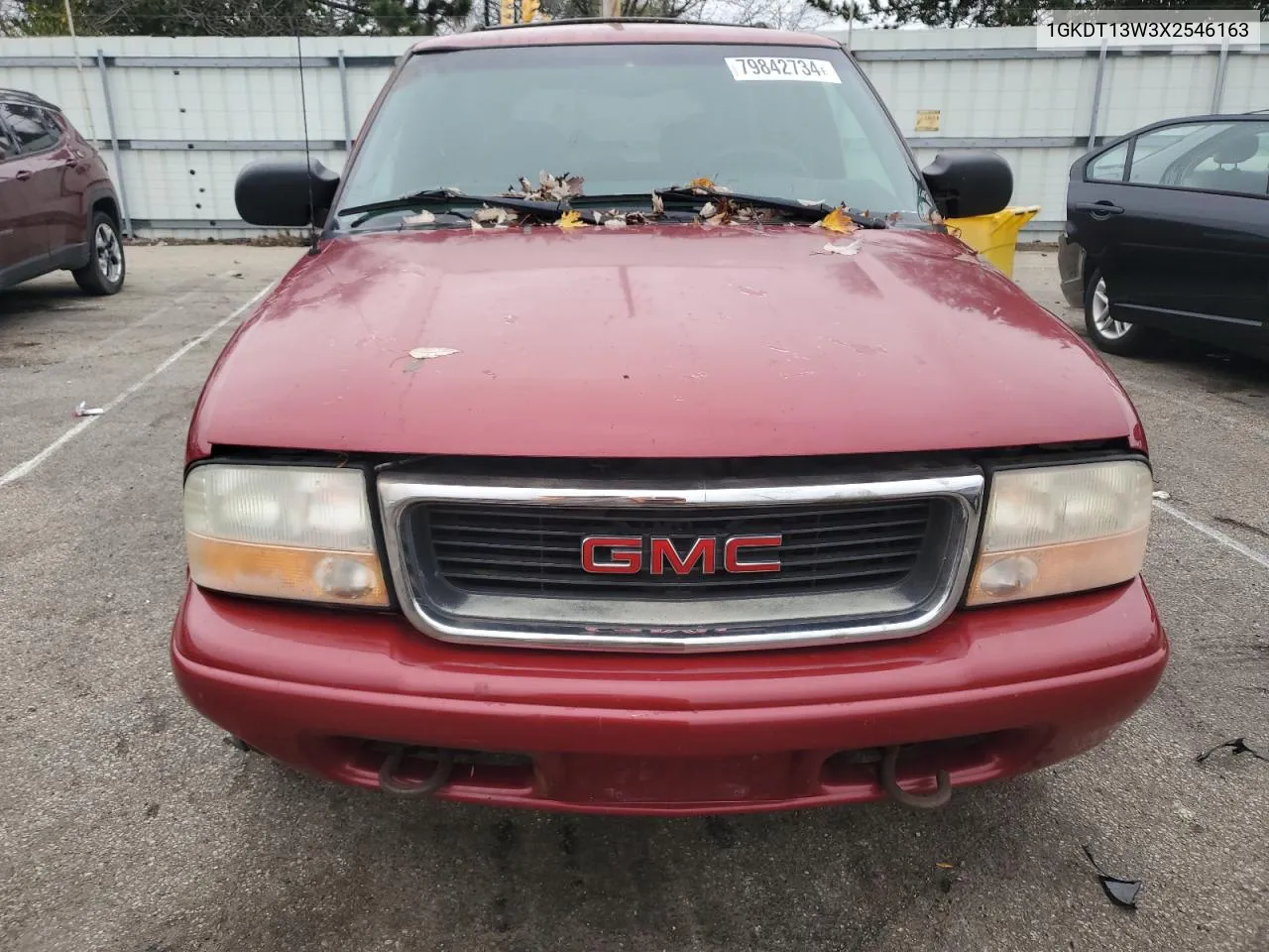 1999 GMC Jimmy VIN: 1GKDT13W3X2546163 Lot: 79842734