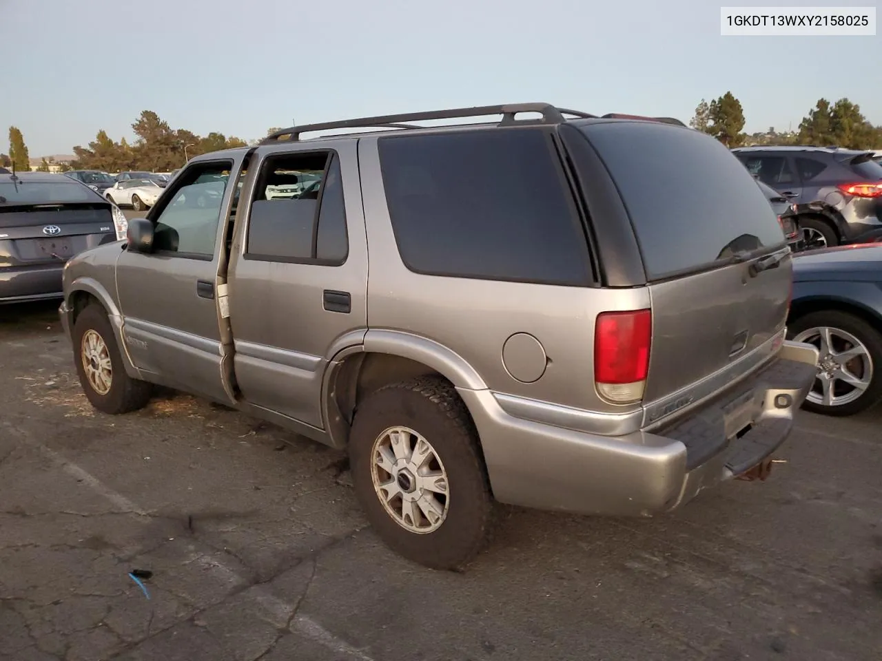 2000 GMC Jimmy / Envoy VIN: 1GKDT13WXY2158025 Lot: 73565954