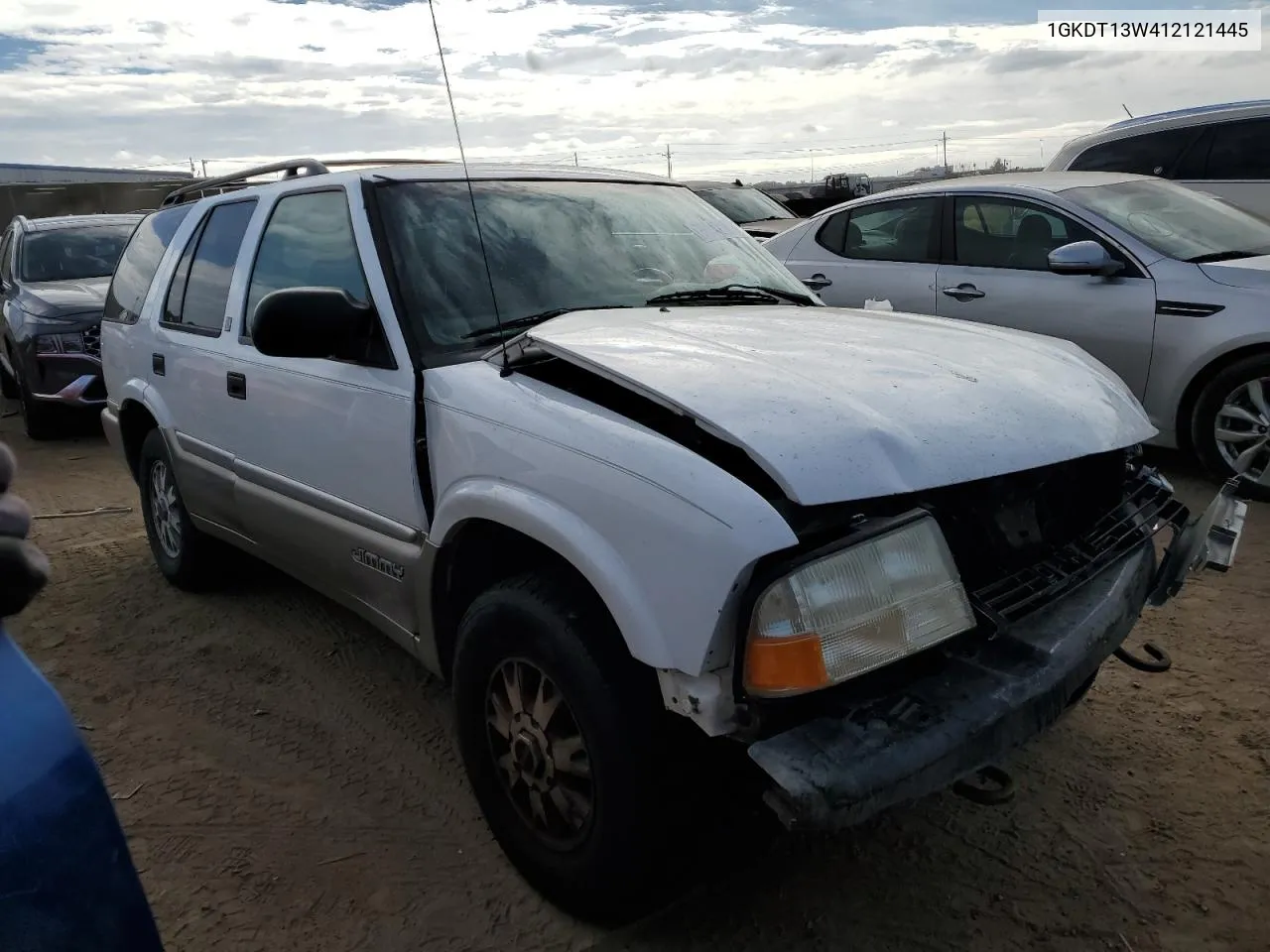 2001 GMC Jimmy VIN: 1GKDT13W412121445 Lot: 76842164