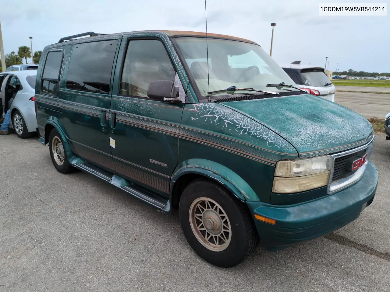 1997 GMC Safari Xt VIN: 1GDDM19W5VB544214 Lot: 74226704