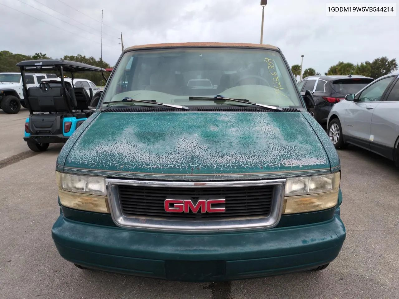 1997 GMC Safari Xt VIN: 1GDDM19W5VB544214 Lot: 74226704