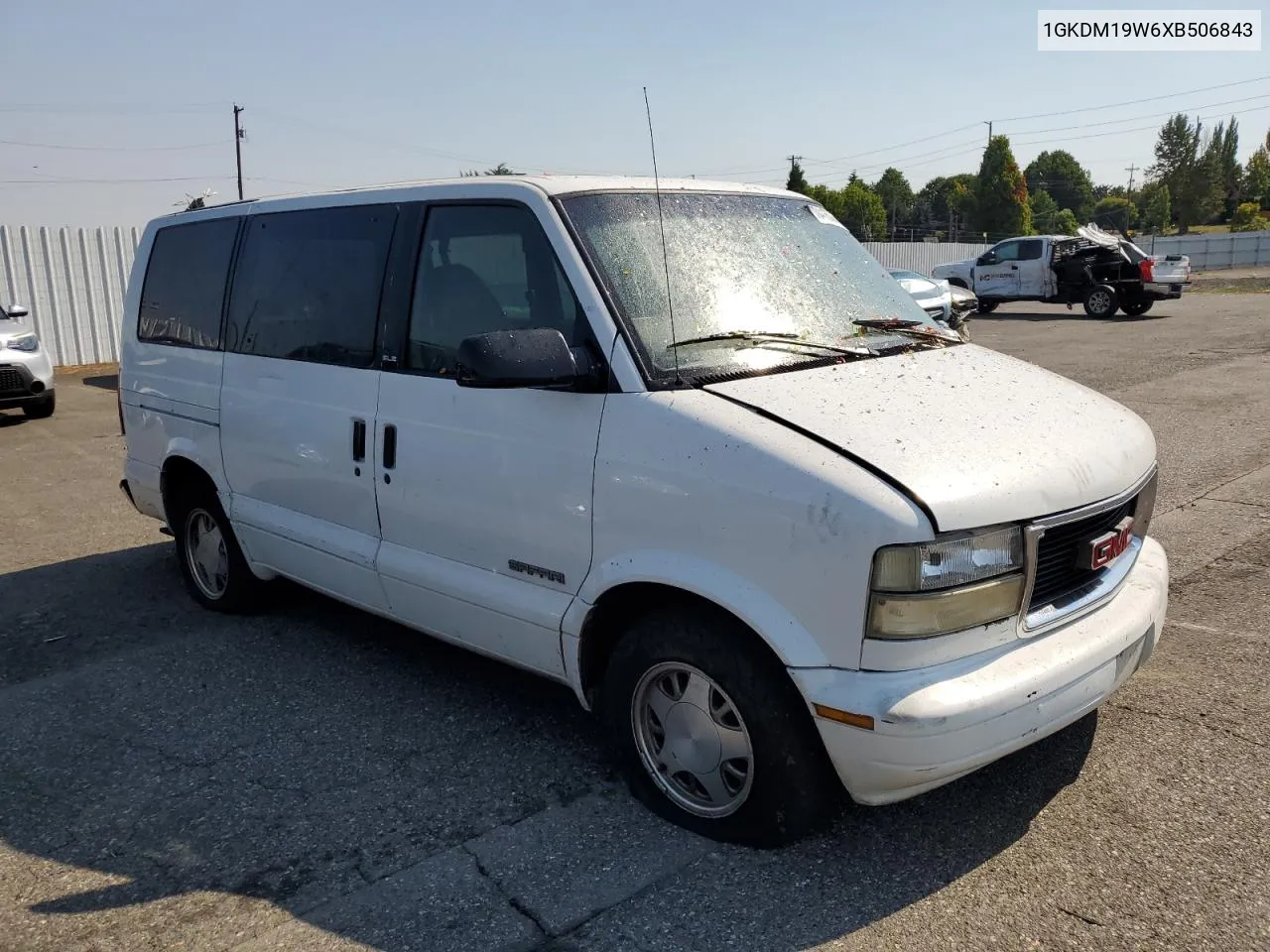 1999 GMC Safari Xt VIN: 1GKDM19W6XB506843 Lot: 70416064