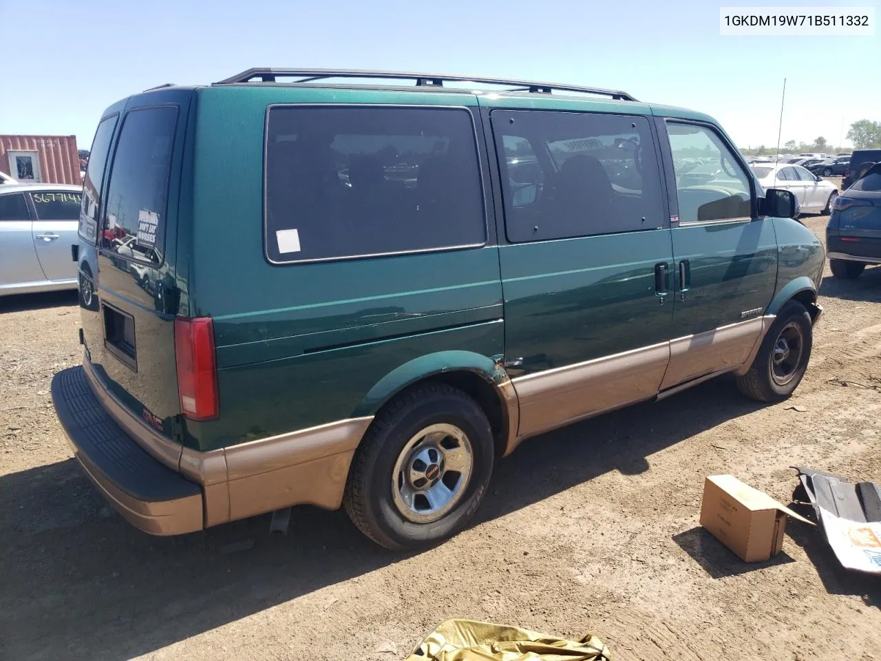 1GKDM19W71B511332 2001 GMC Safari Xt