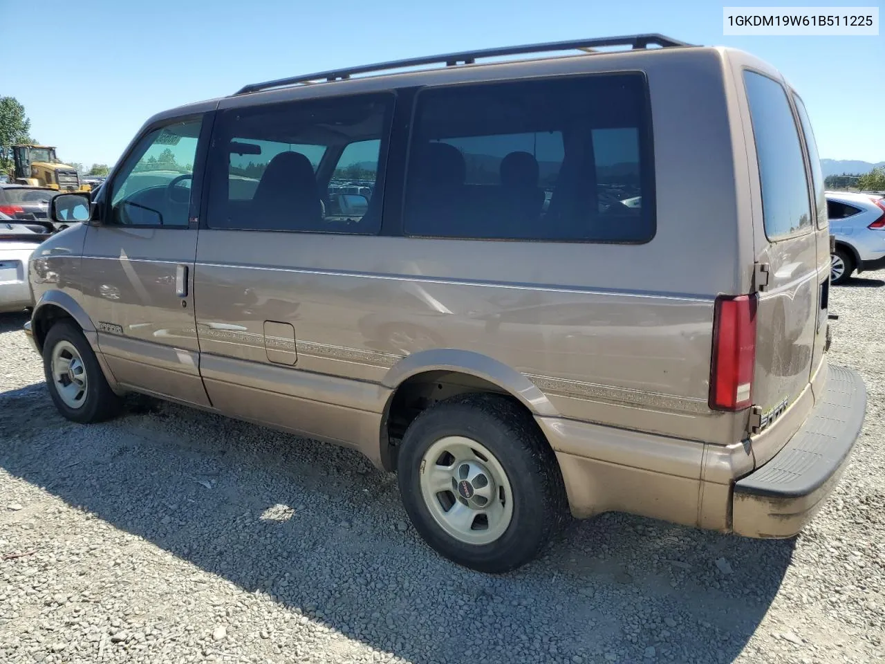 1GKDM19W61B511225 2001 GMC Safari Xt