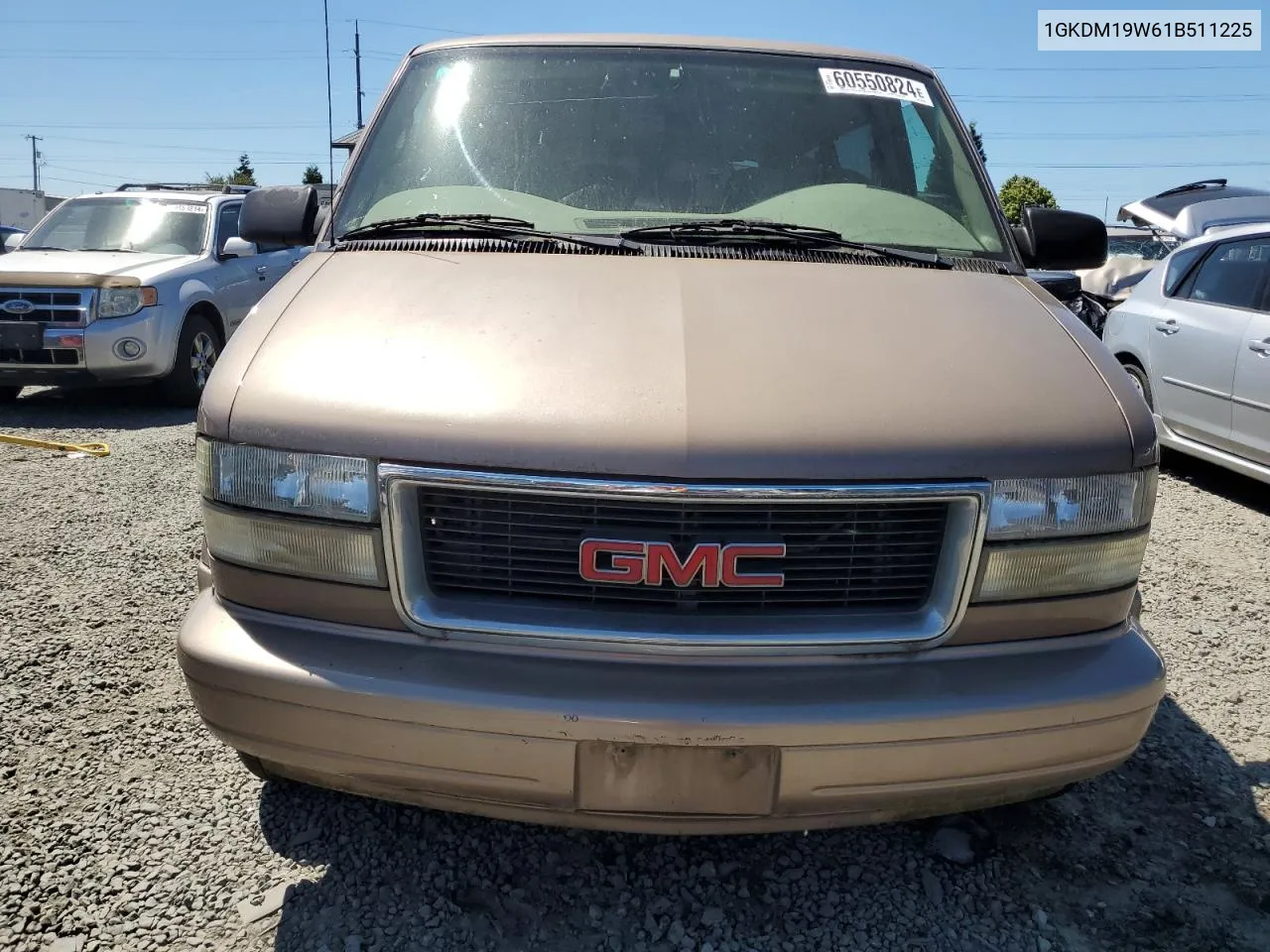 1GKDM19W61B511225 2001 GMC Safari Xt