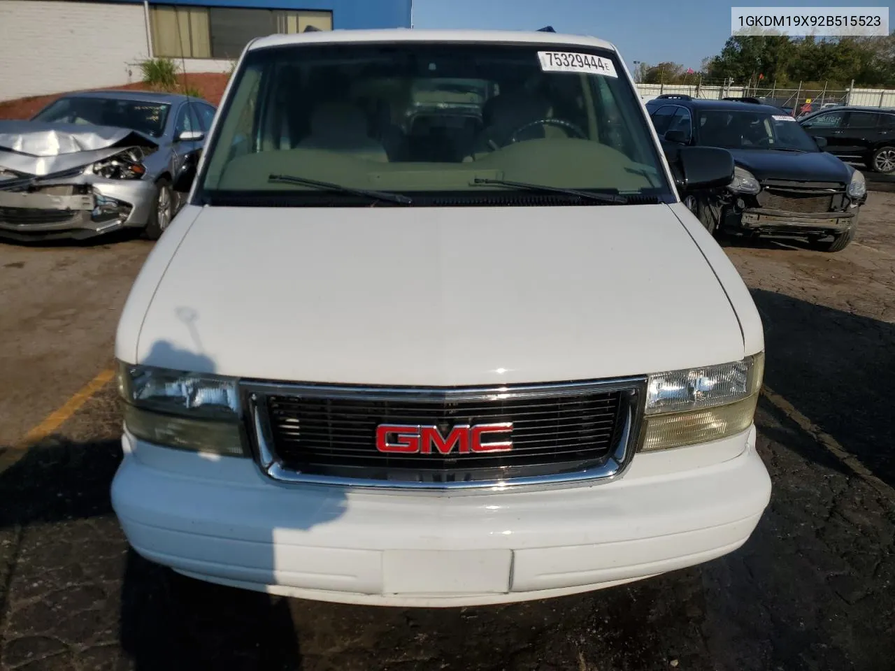 2002 GMC Safari Xt VIN: 1GKDM19X92B515523 Lot: 75329444