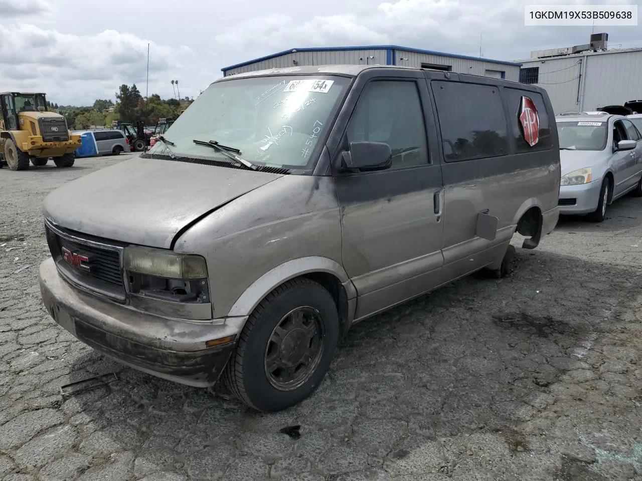 2003 GMC Safari Xt VIN: 1GKDM19X53B509638 Lot: 68492454