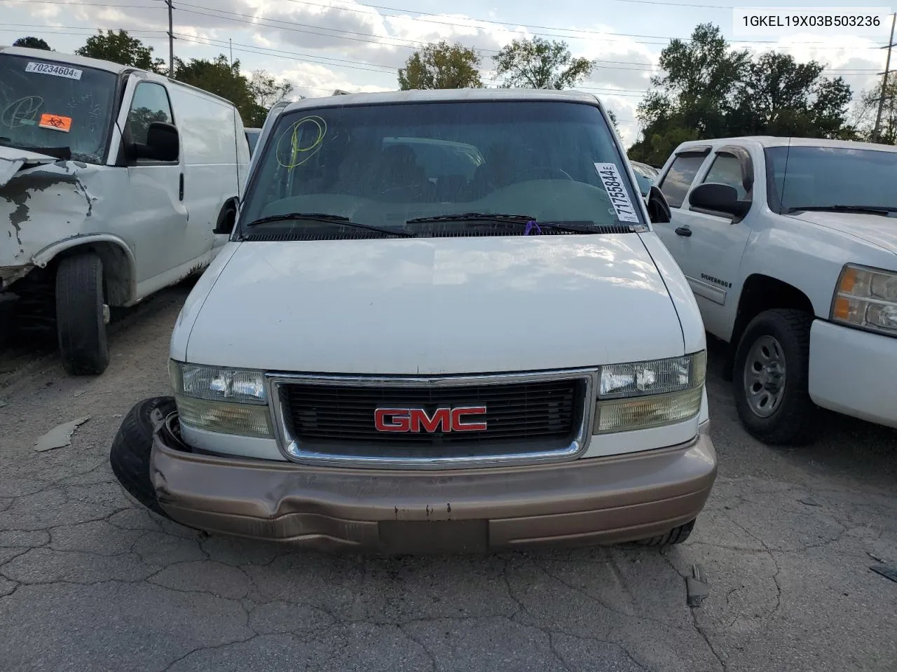 2003 GMC Safari Xt VIN: 1GKEL19X03B503236 Lot: 71755844