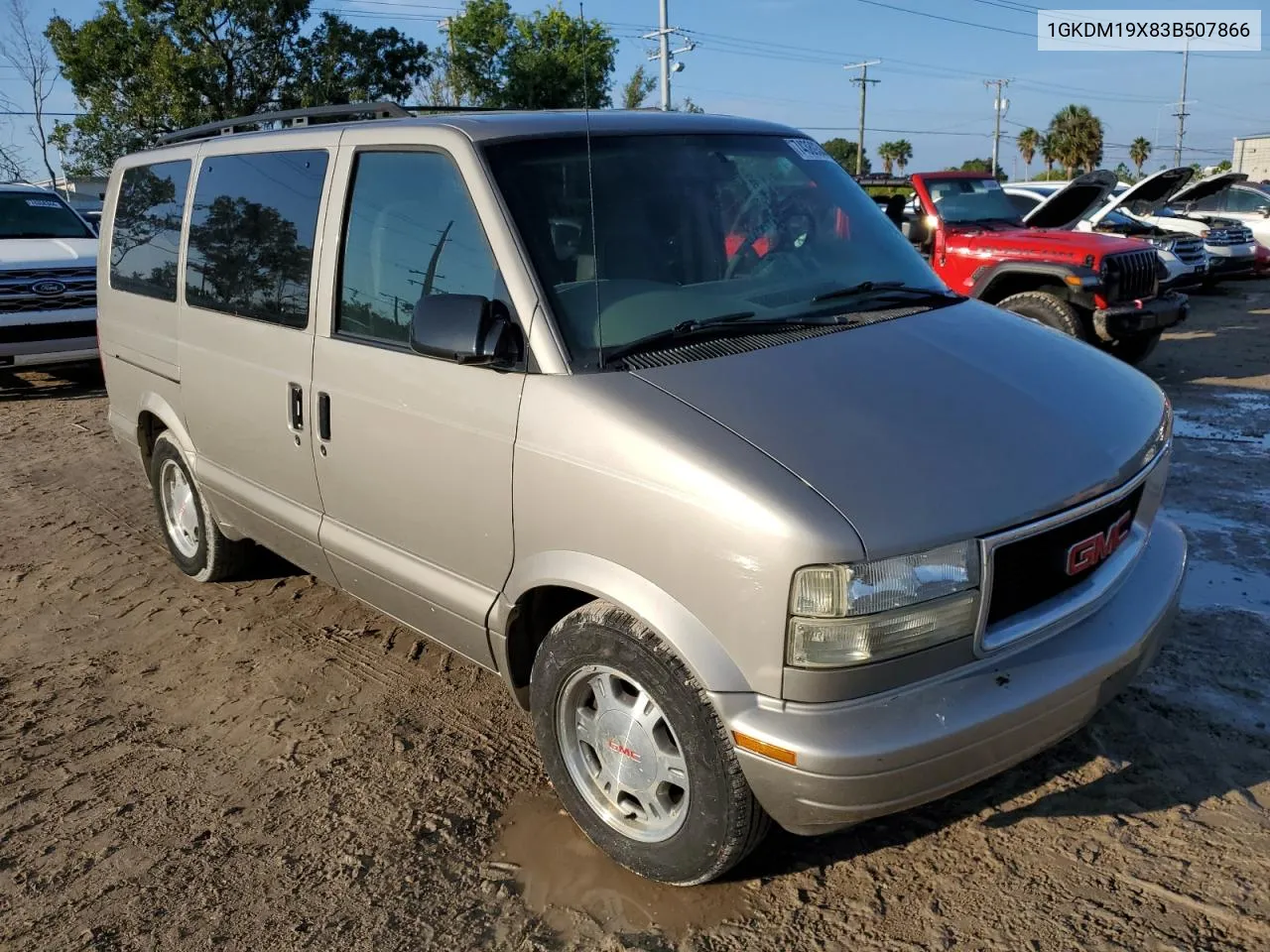 2003 GMC Safari Xt VIN: 1GKDM19X83B507866 Lot: 74389344