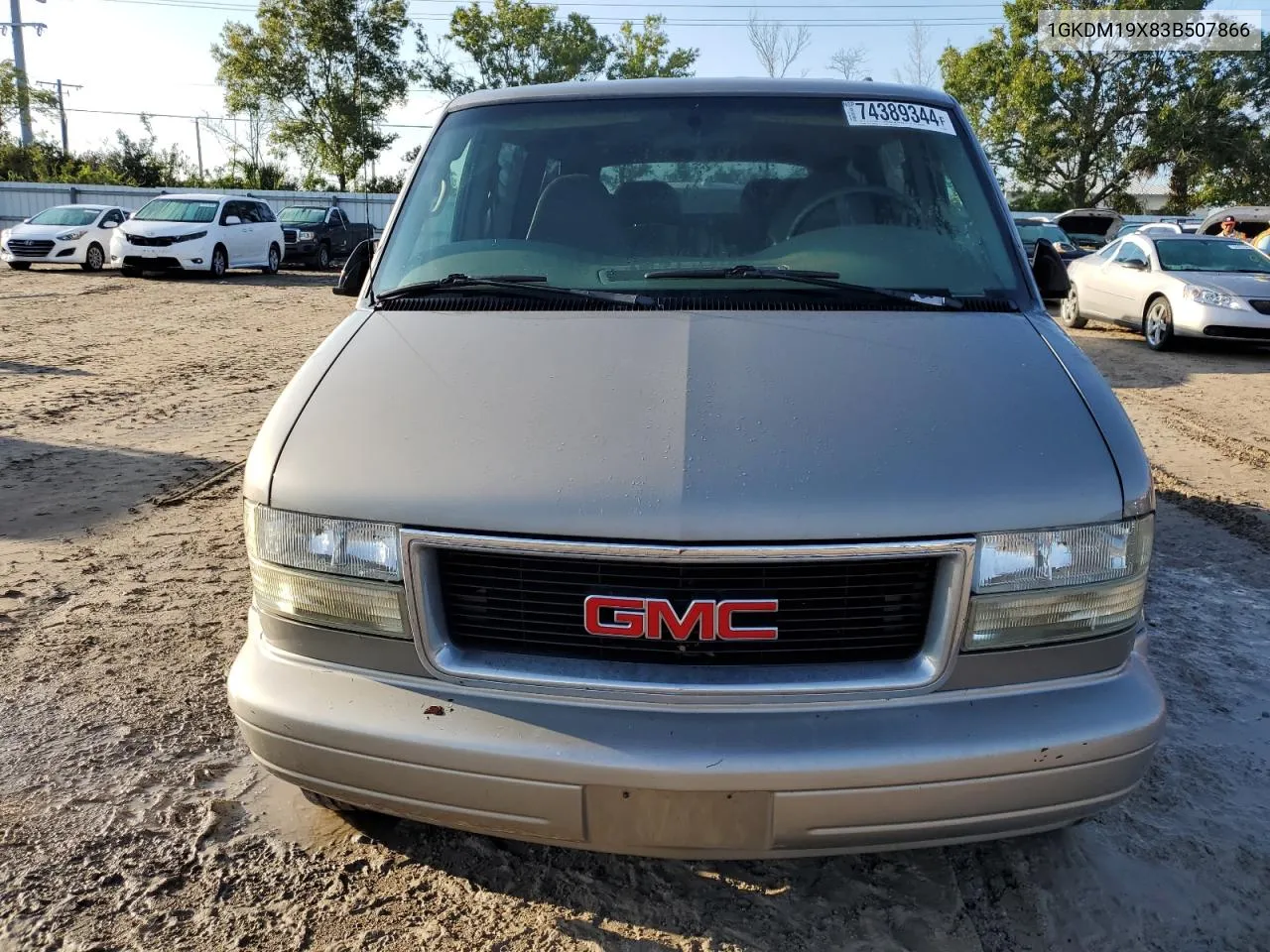 2003 GMC Safari Xt VIN: 1GKDM19X83B507866 Lot: 74389344