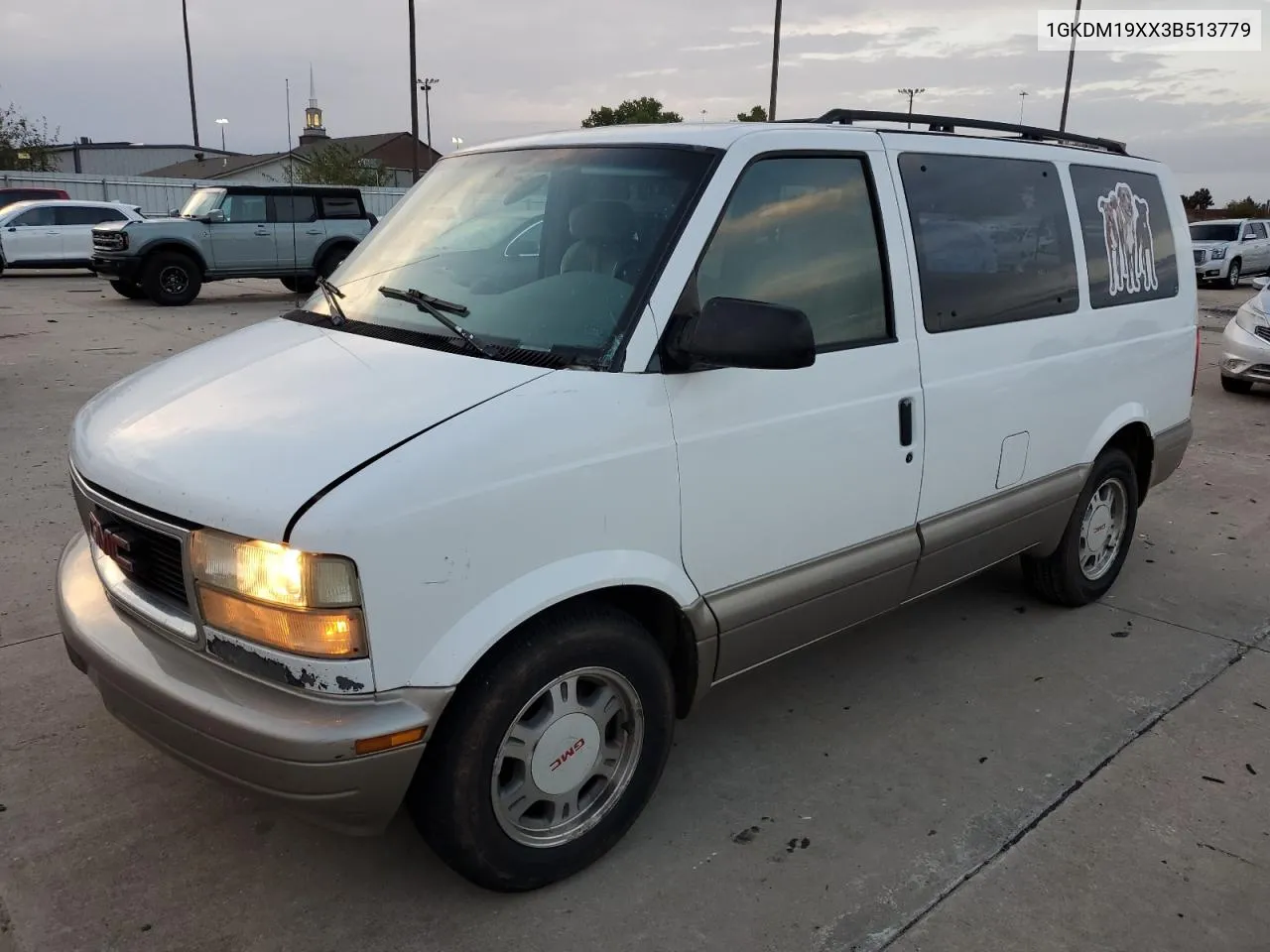 2003 GMC Safari Xt VIN: 1GKDM19XX3B513779 Lot: 80021574