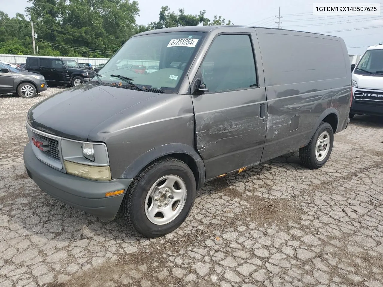 2004 GMC Safari Xt VIN: 1GTDM19X14B507625 Lot: 67251254