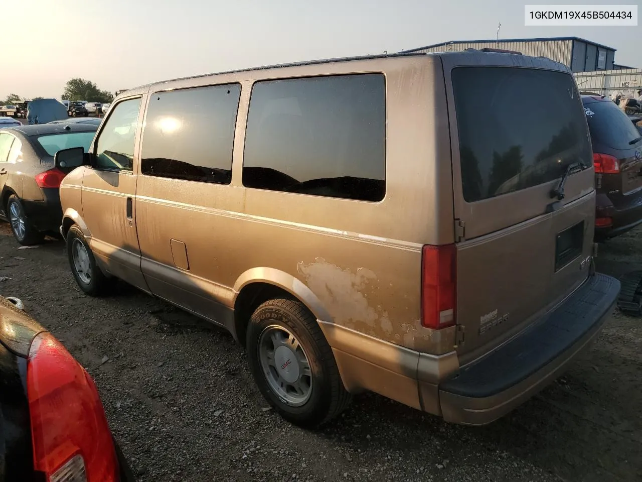 2005 GMC Safari Xt VIN: 1GKDM19X45B504434 Lot: 64241274