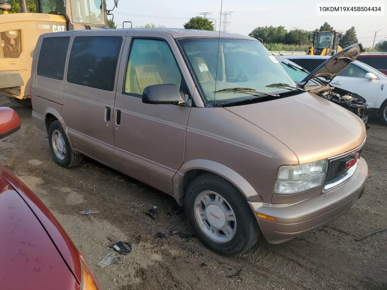 2005 GMC Safari Xt VIN: 1GKDM19X45B504434 Lot: 64241274