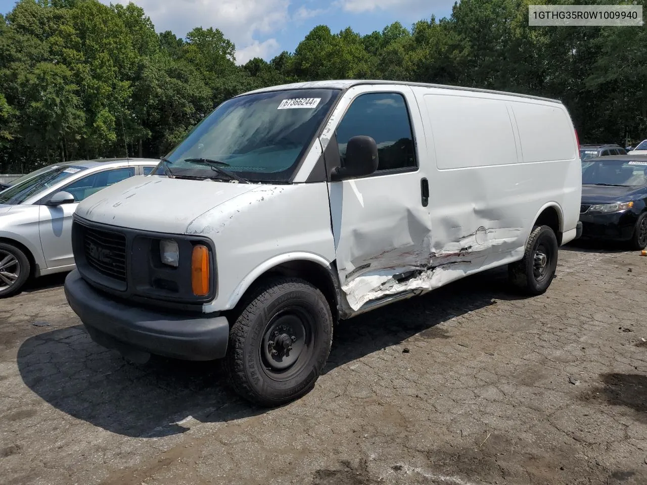 1998 GMC Savana G3500 VIN: 1GTHG35R0W1009940 Lot: 67366244