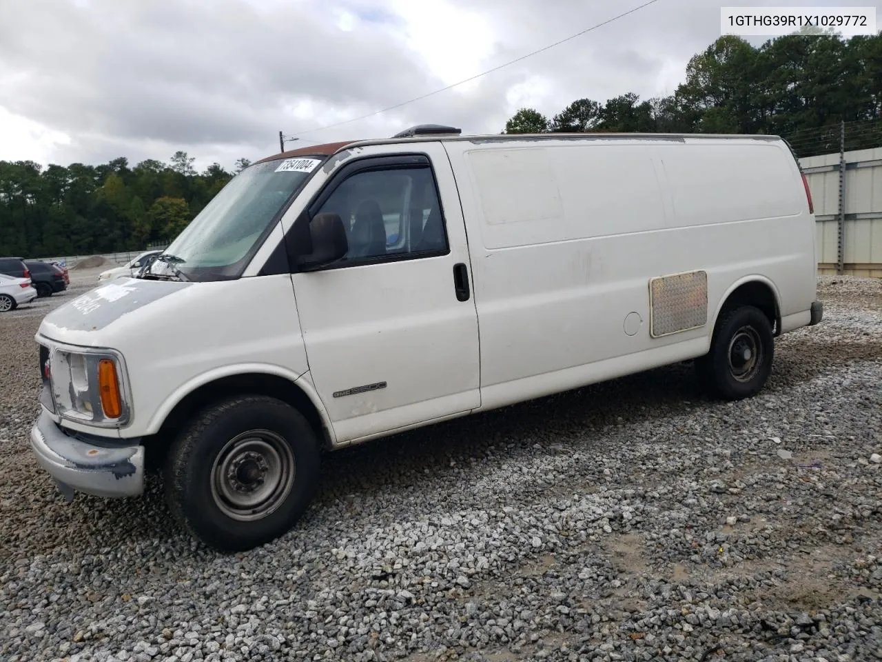 1999 GMC Savana G3500 VIN: 1GTHG39R1X1029772 Lot: 73541004