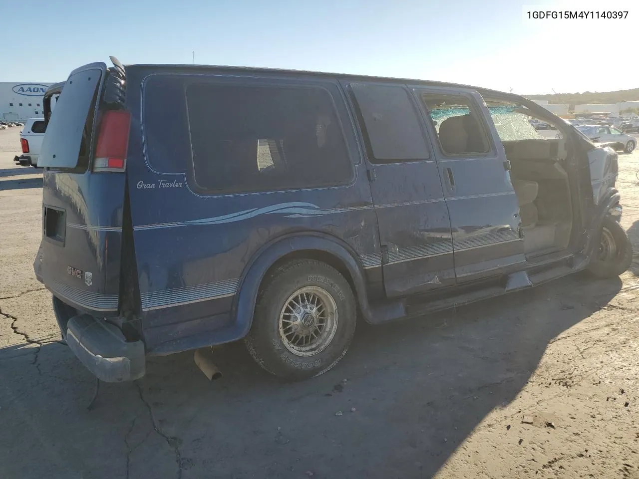 2000 GMC Savana Rv G1500 VIN: 1GDFG15M4Y1140397 Lot: 76347184