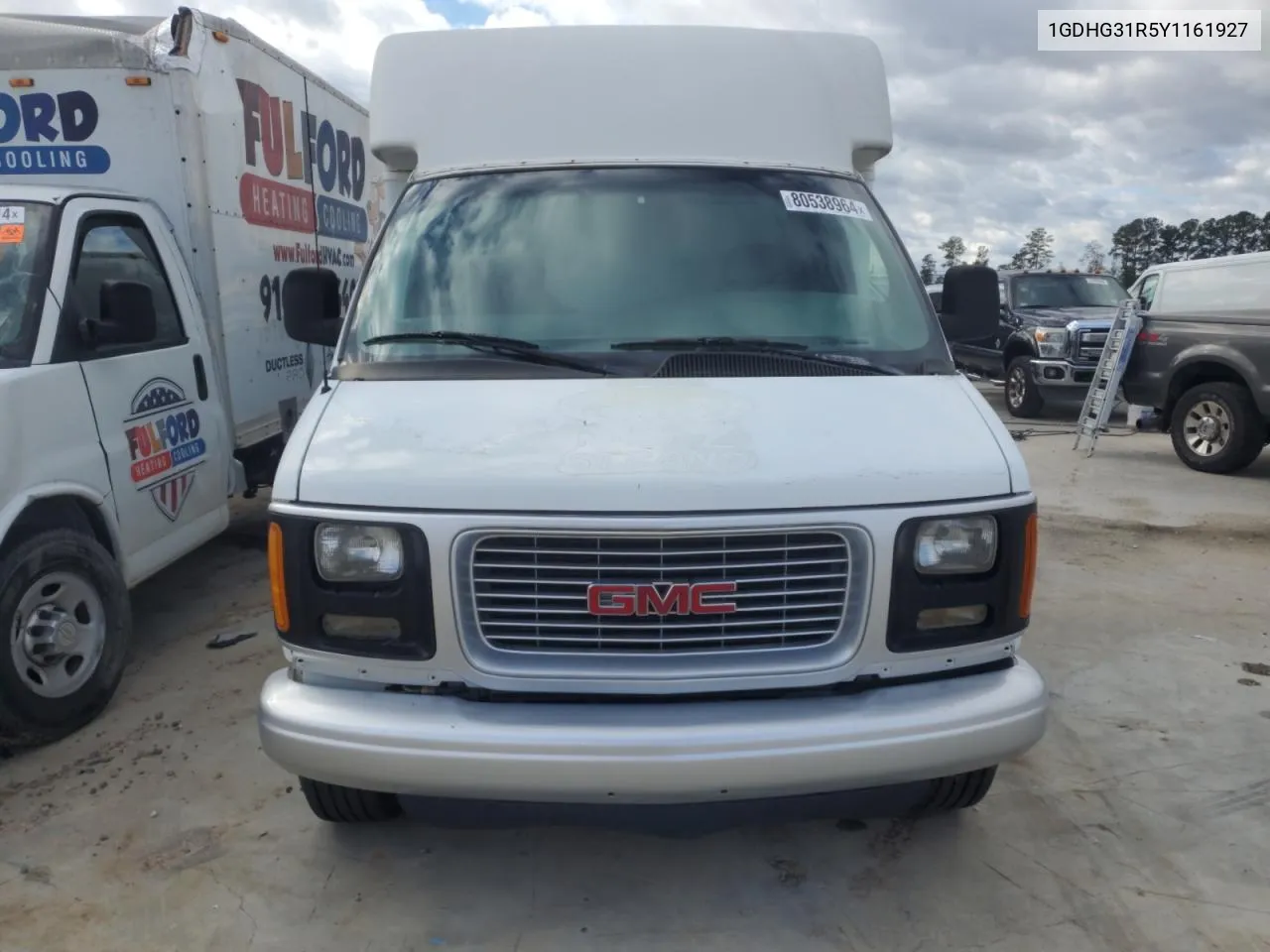 2000 GMC Savana Cutaway G3500 VIN: 1GDHG31R5Y1161927 Lot: 80538964