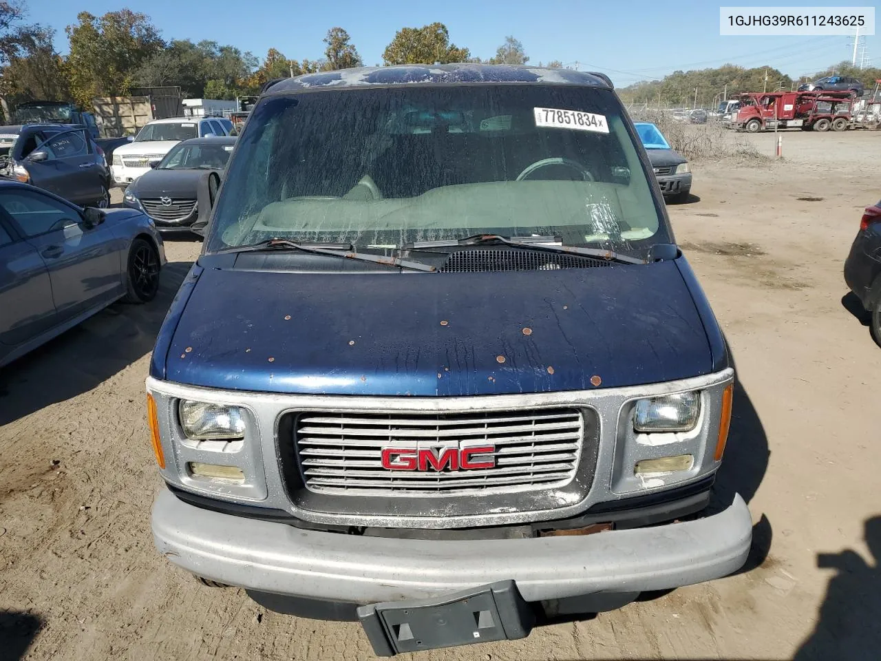 1GJHG39R611243625 2001 GMC Savana G3500