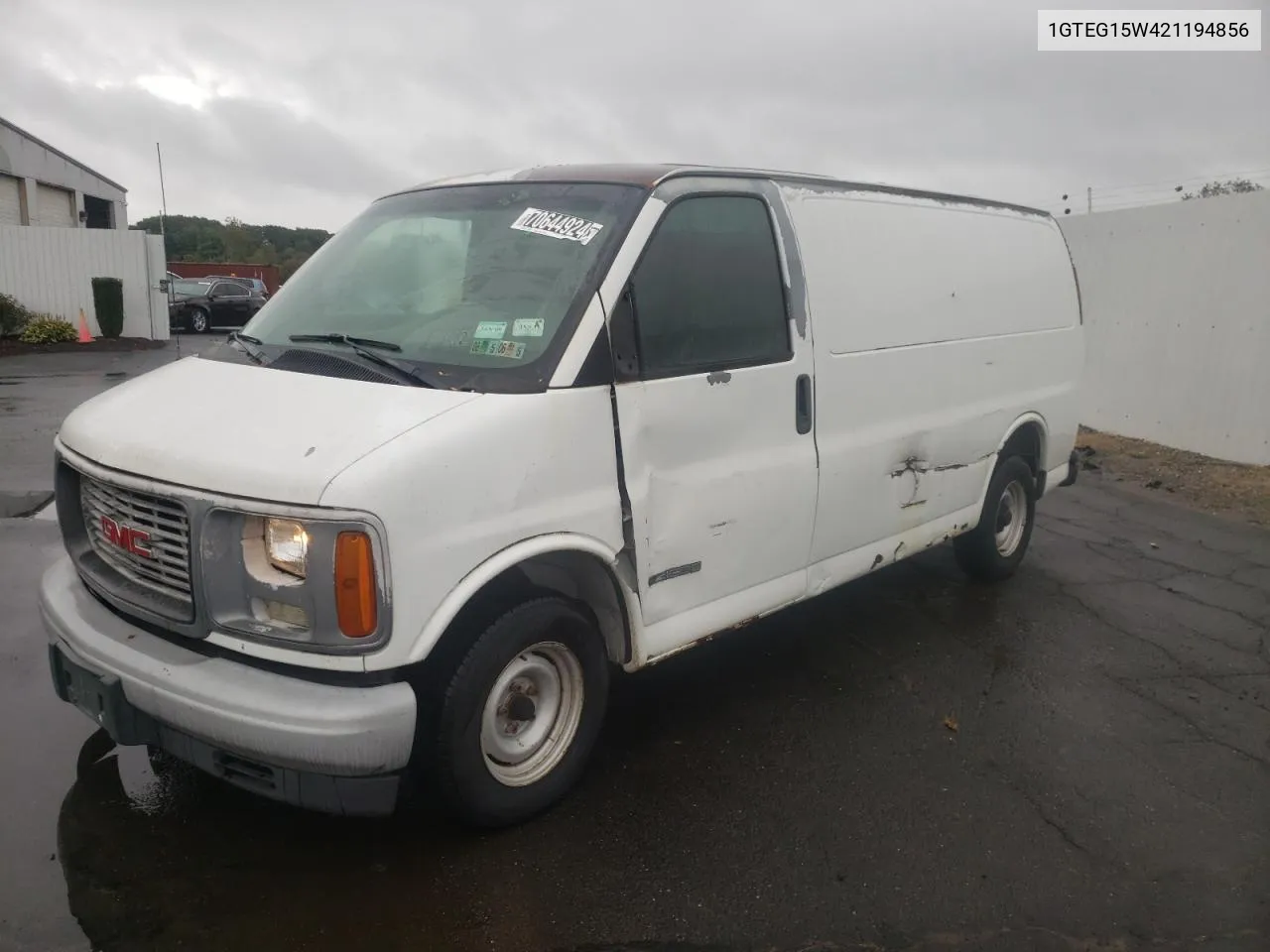 2002 GMC Savana G1500 VIN: 1GTEG15W421194856 Lot: 70644924