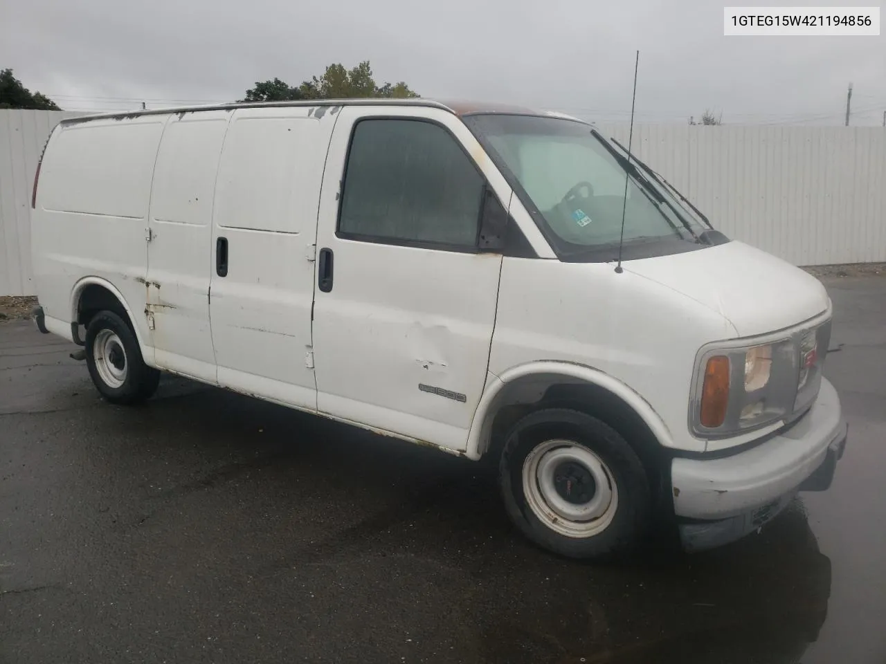 2002 GMC Savana G1500 VIN: 1GTEG15W421194856 Lot: 70644924