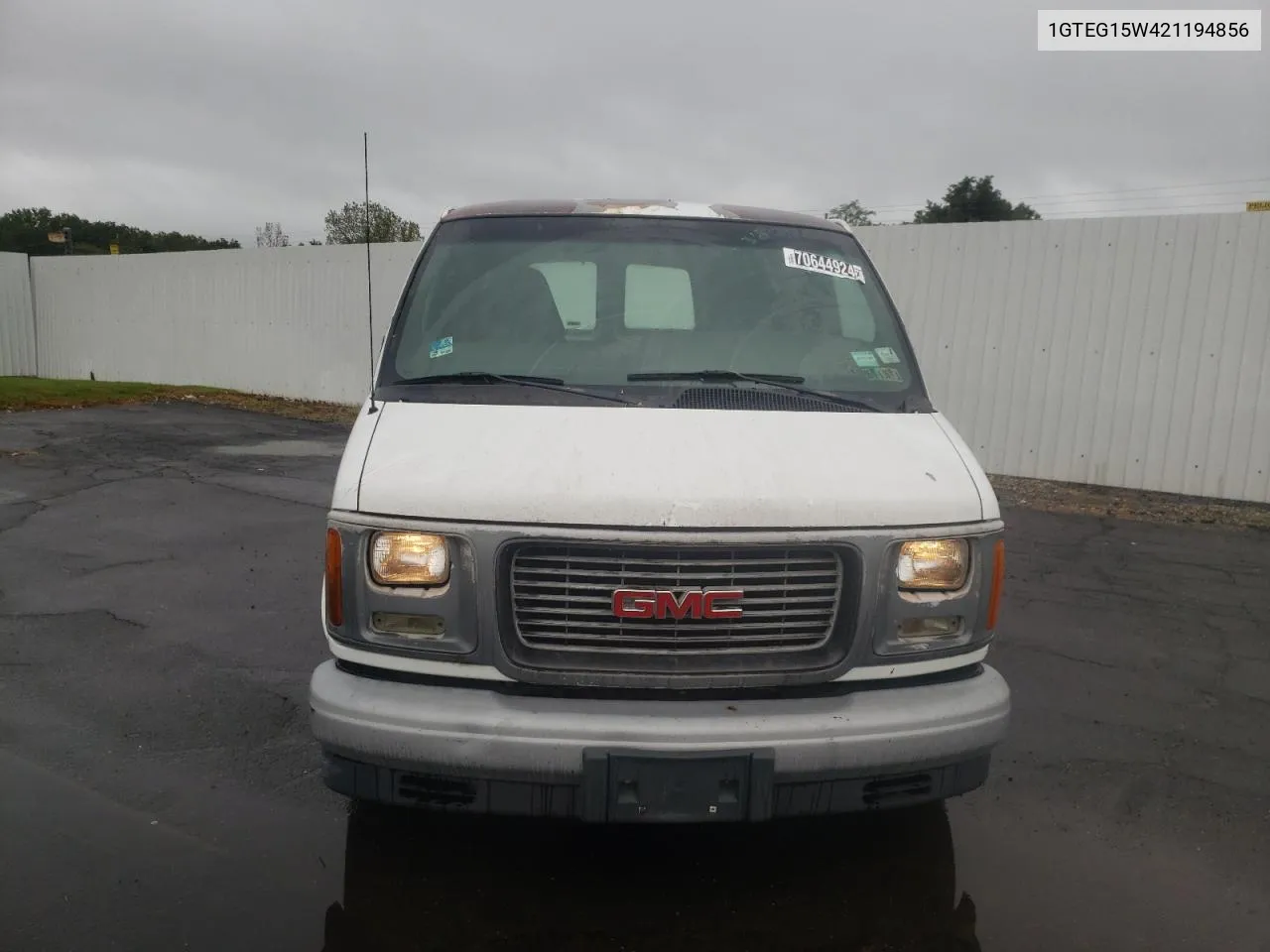 2002 GMC Savana G1500 VIN: 1GTEG15W421194856 Lot: 70644924