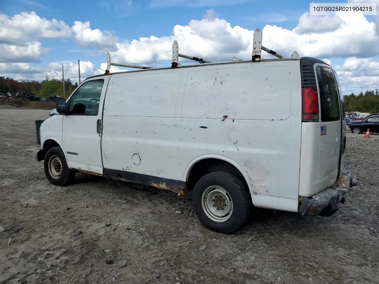 2002 GMC Savana G2500 VIN: 1GTGG25R021904215 Lot: 73066694